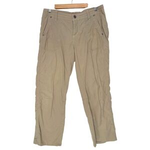 Kuhl Lightweight Straight Leg Outdoor Hiking‎ Pants Khaki Tan 10